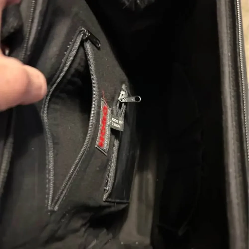 HOBO leather and Canvas backpack ￼